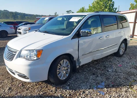 2014 Chrysler Town & Country Limited из США, поврежденный, VIN 2C4RC1GG7ER262943